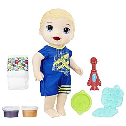 Baby Alive Super Snacks Snackin' Luke (Blonde)