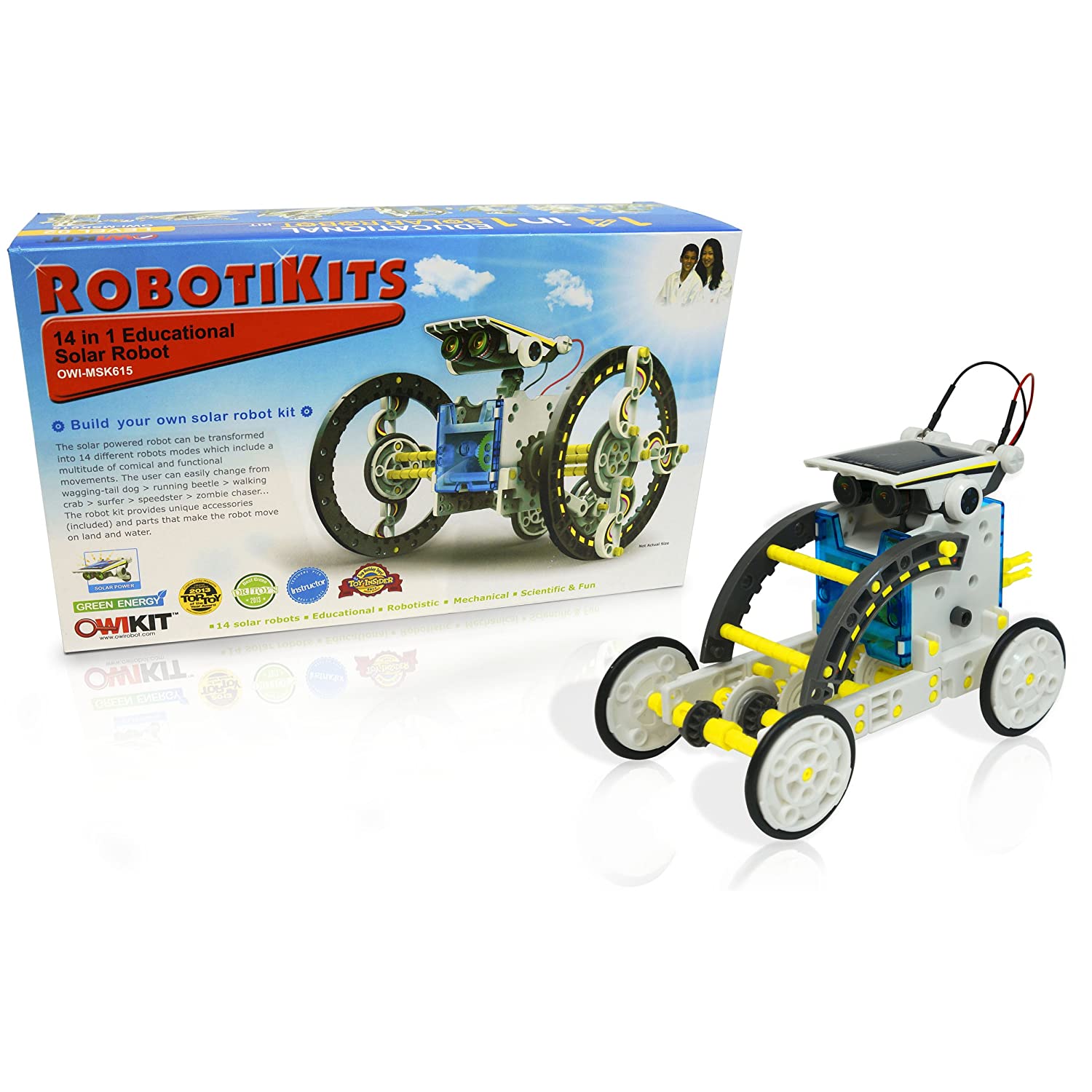 14-in-1 Educational Solar Robot