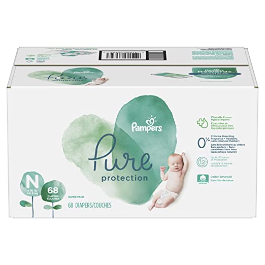 Pampers Pure Disposable Baby Diapers