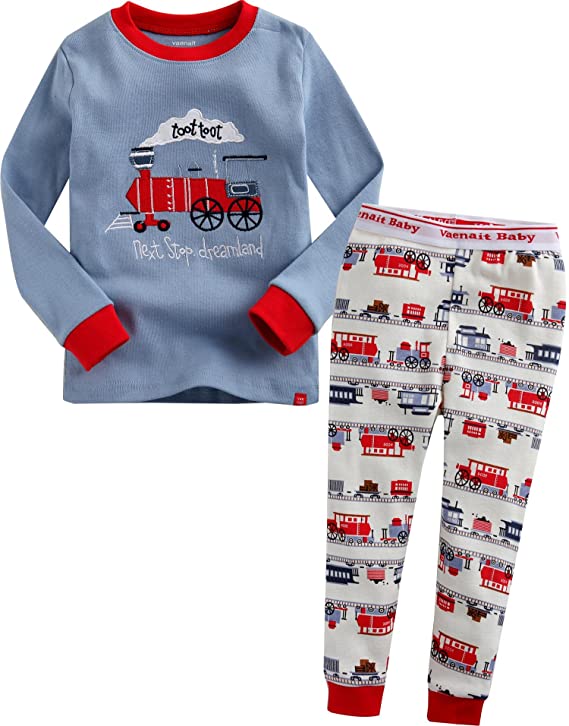Vaenait Baby 12M-7T Kids Baby Boys 100% Cotton Sleepwear Pajama Set Boys Collection