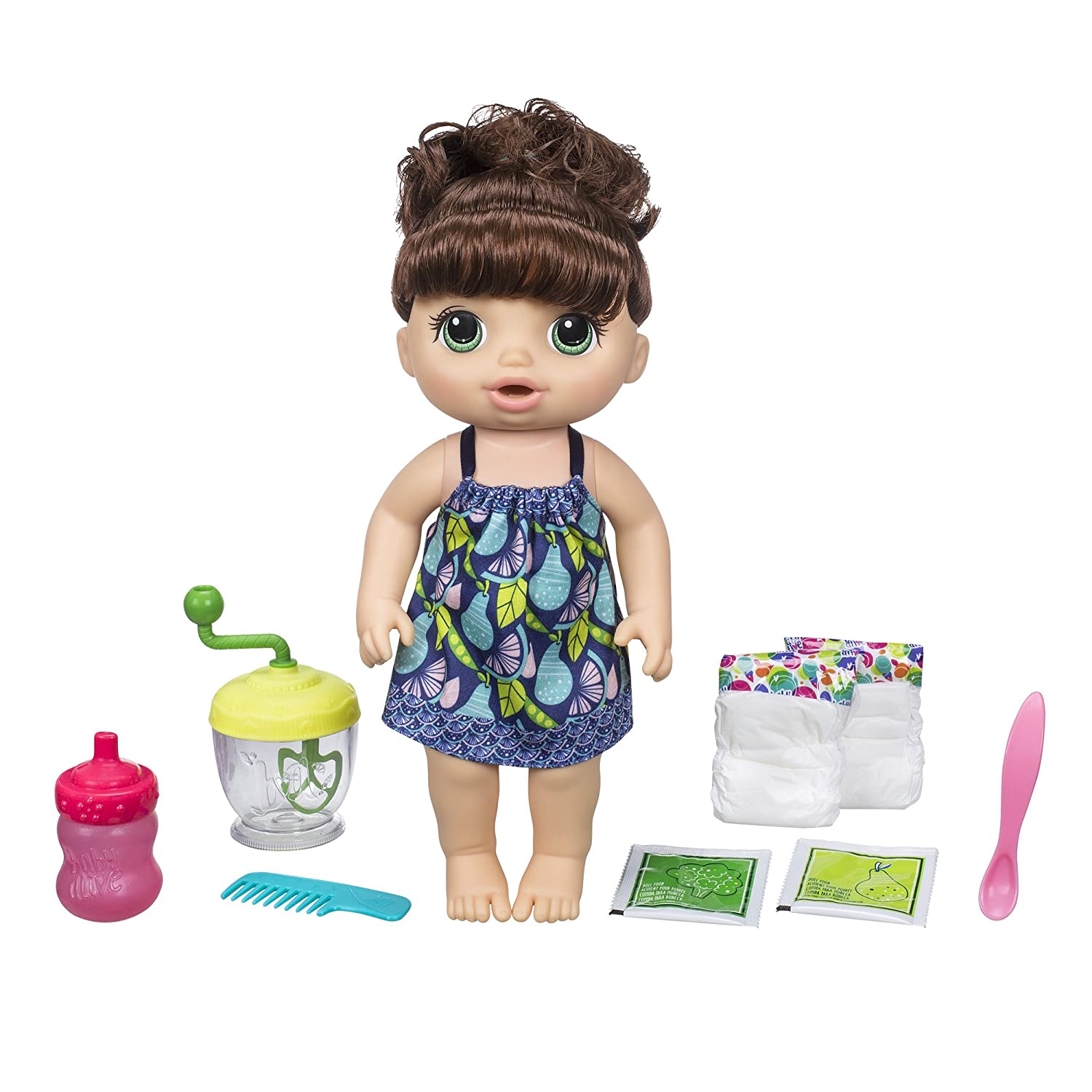 Baby Alive Sweet Spoonfuls Baby Doll Girl (Brunette)