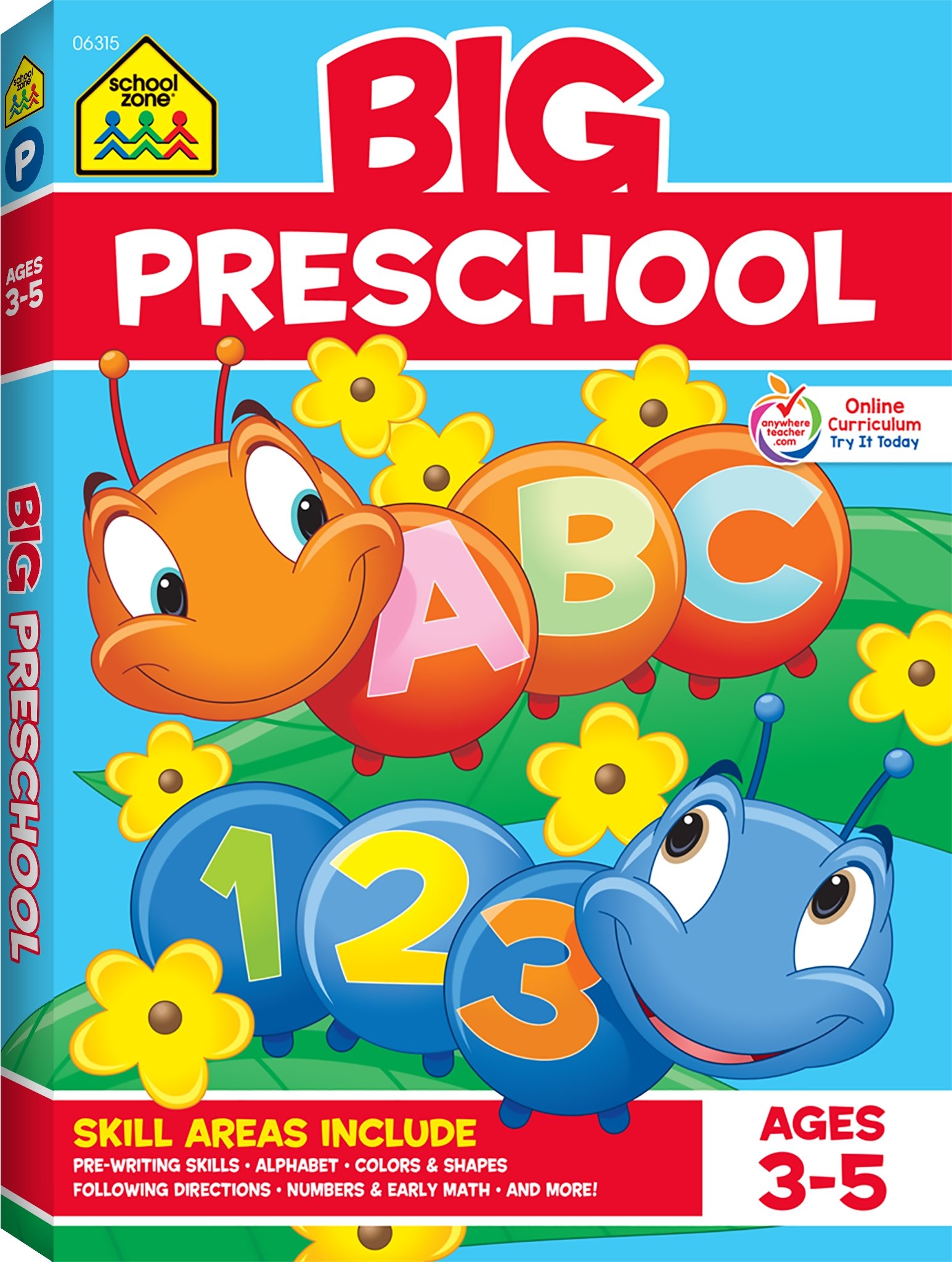 School Zone - Big Preschool Workbook