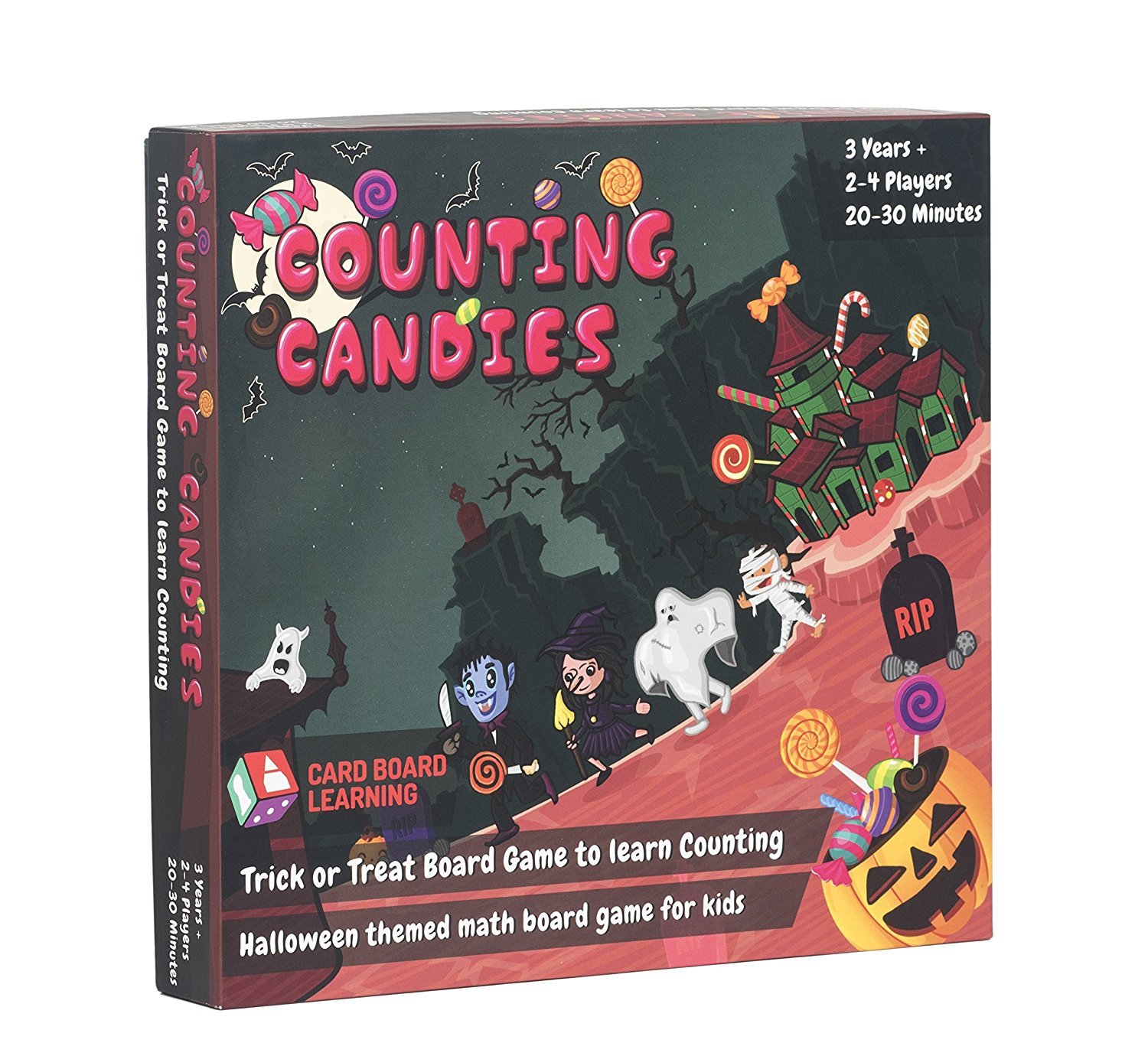 Counting Board Game for Kids - Counting Candies STEM Gift for Kids 4 Years and Above.