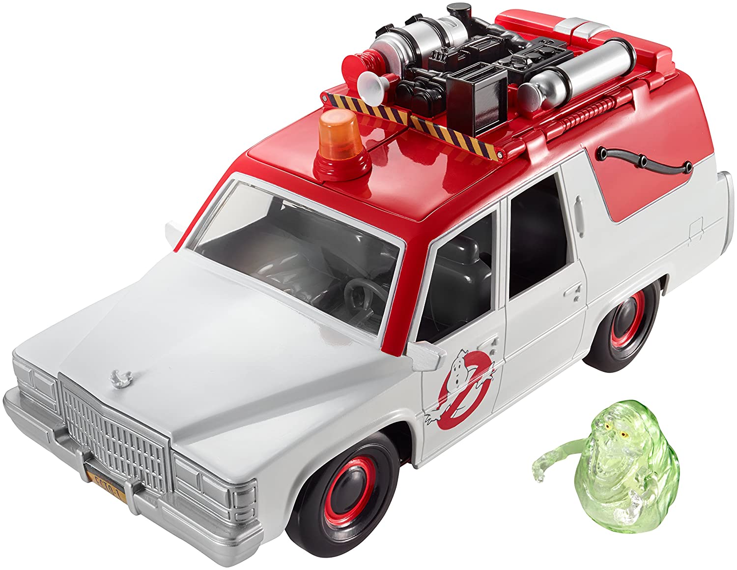 Ghostbusters ECTO-1 Vehicle and Slimer Figure
