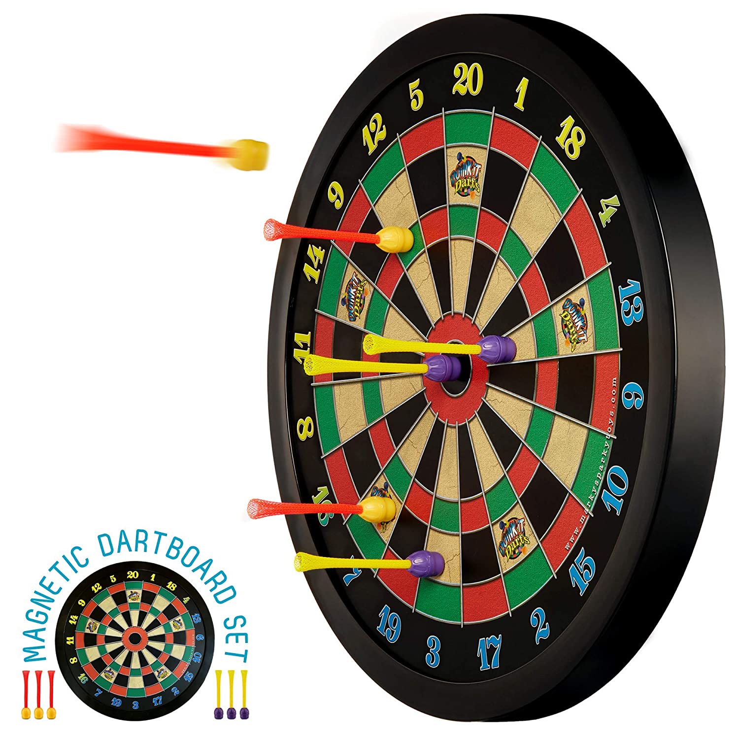 Doinkit Darts - Kids Magnetic Dart Board