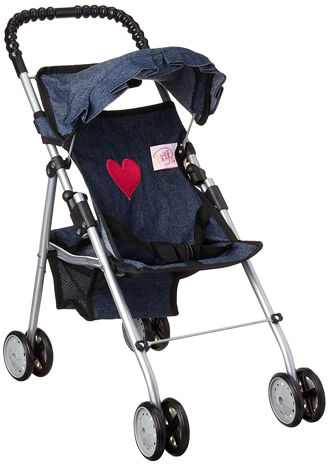 My First Doll Stroller Denim for Baby Doll