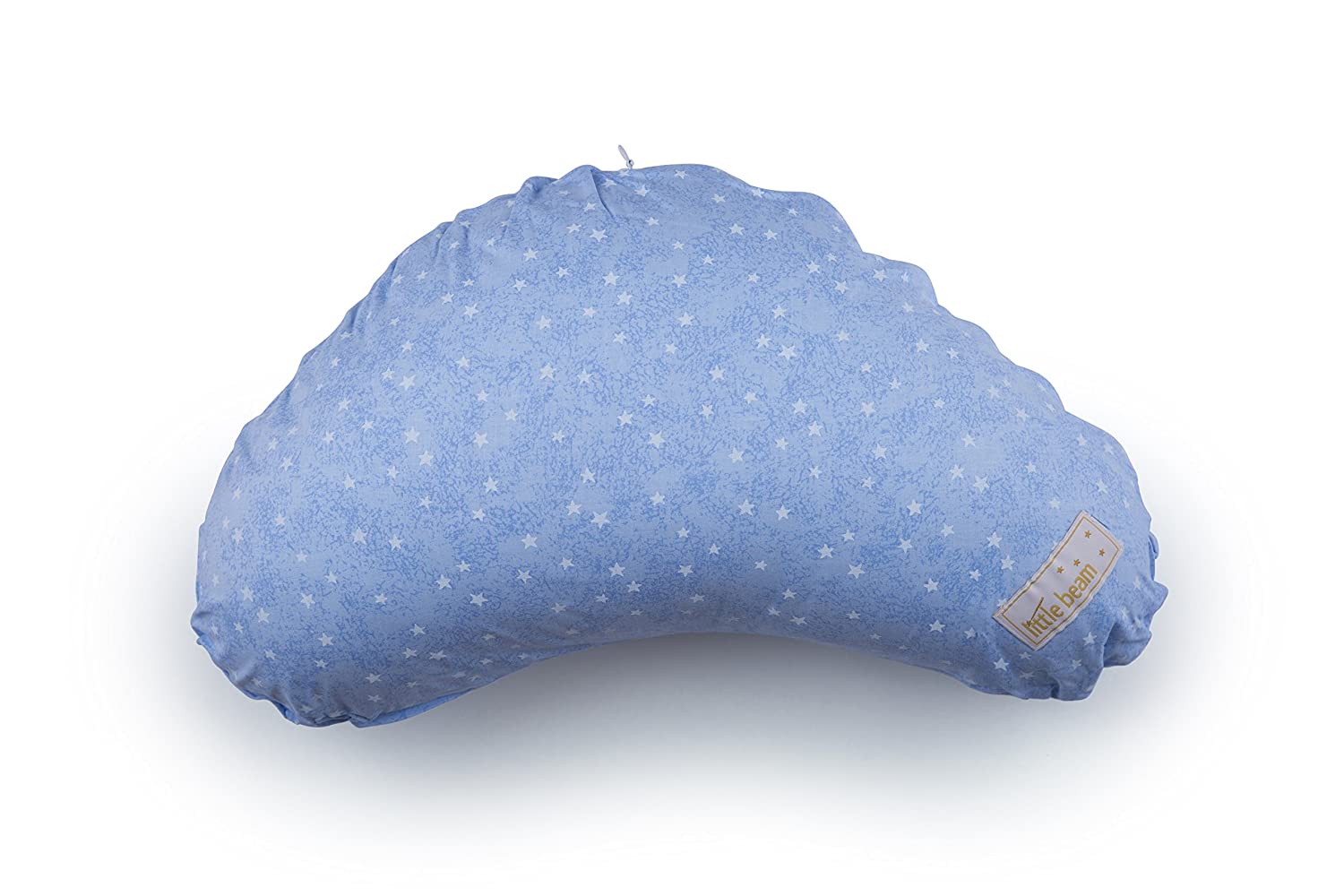 LittlebeamUS Nursing Cotton Cushion Pillow with Machine Washable Cover, Starry night