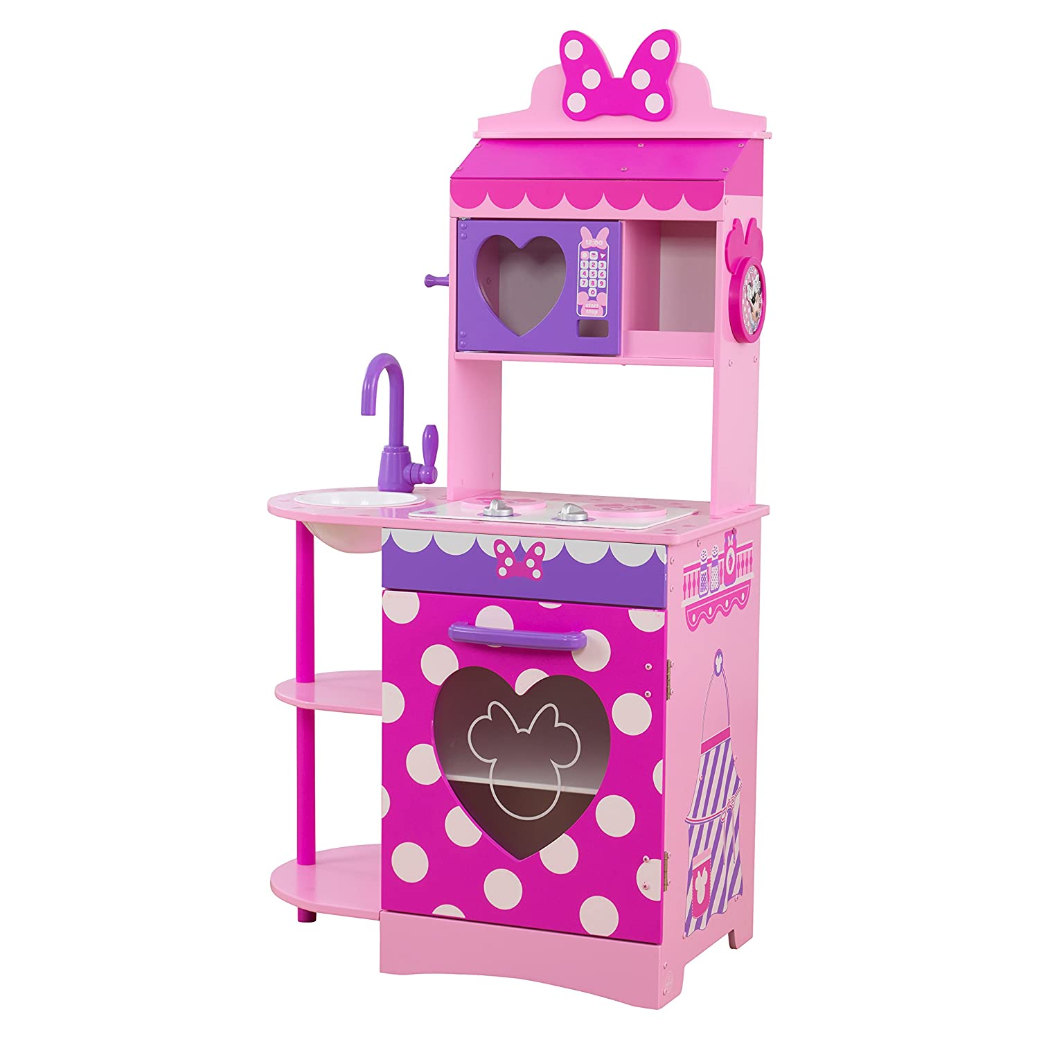 KidKraft Disney Jr. Minnie Mouse Toddler Kitchen Play Kitchen