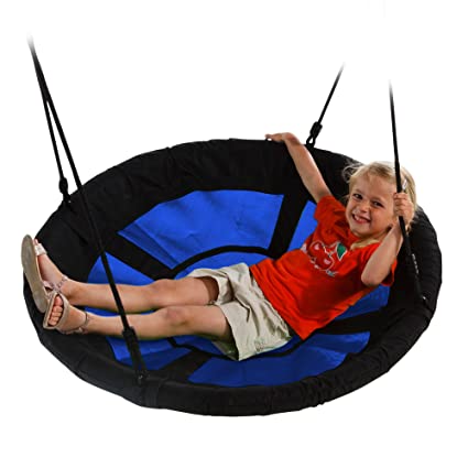 Swing-N-Slide WS 4861 Nest Swing with 40&quot; Diameter, Blue