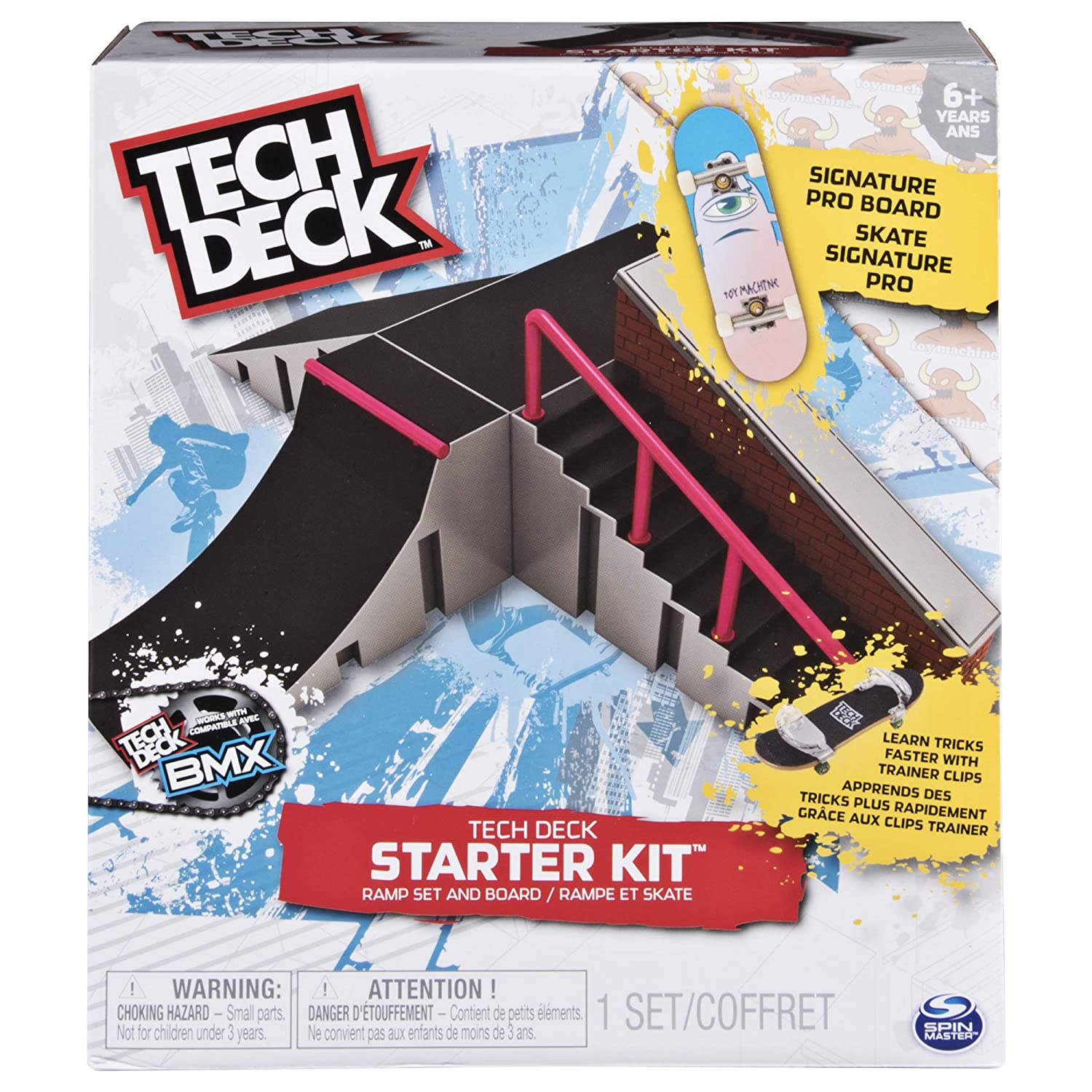 TECH DECK - Starter Kit - Ramp Set and Board
