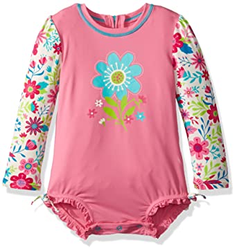 Hatley Girls' Baby Rash Guard