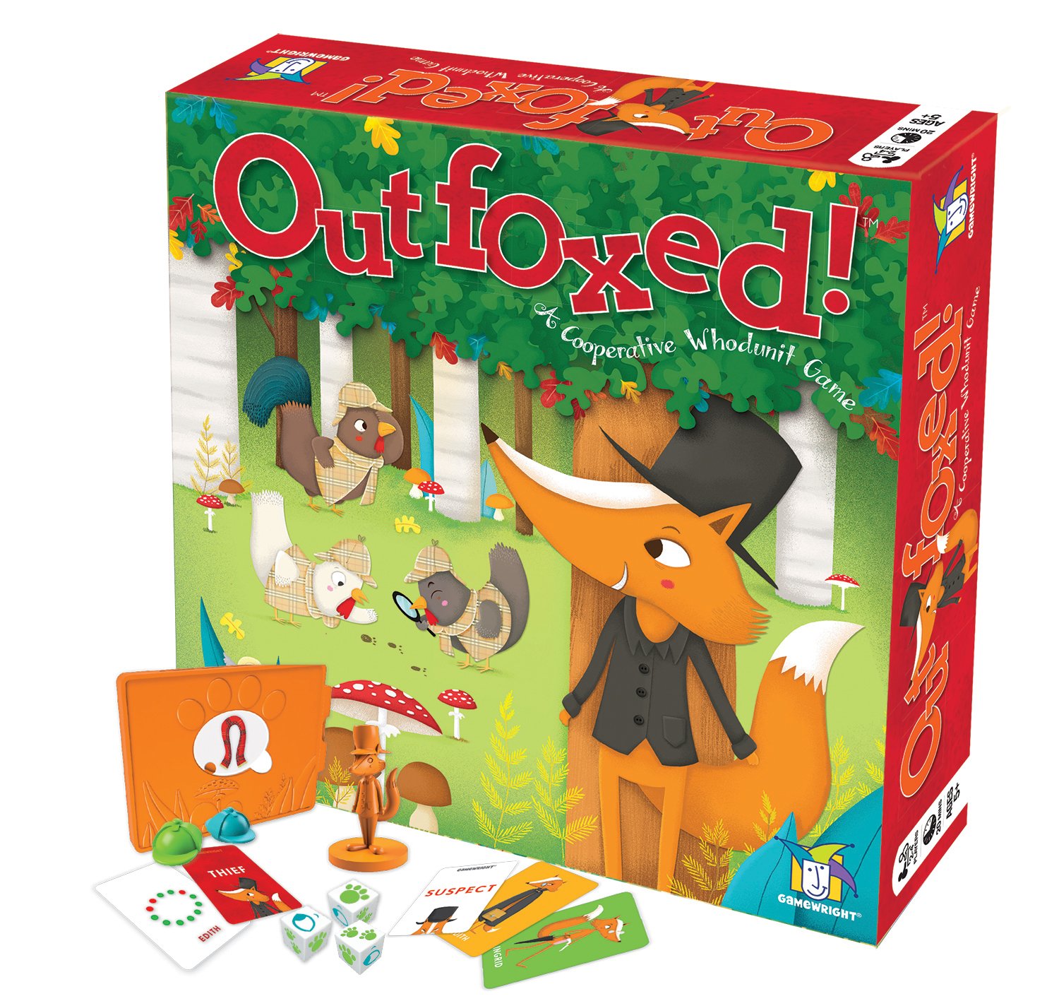 Outfoxed! Game Board Game