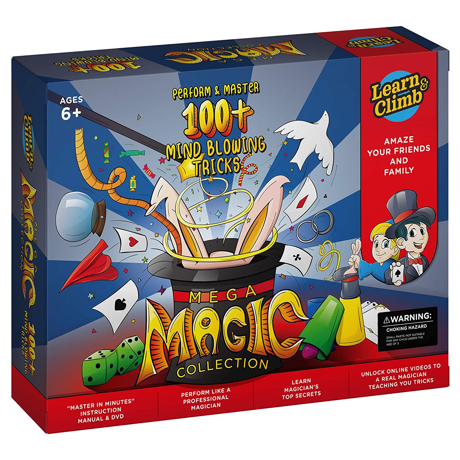 Mega Magic Tricks Set for Kids