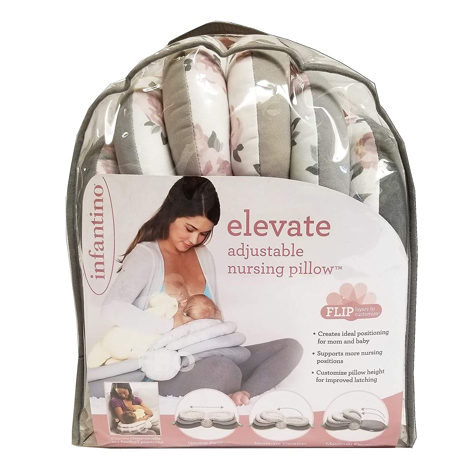 Infantino Elevate Adjustable Nursing Pillow