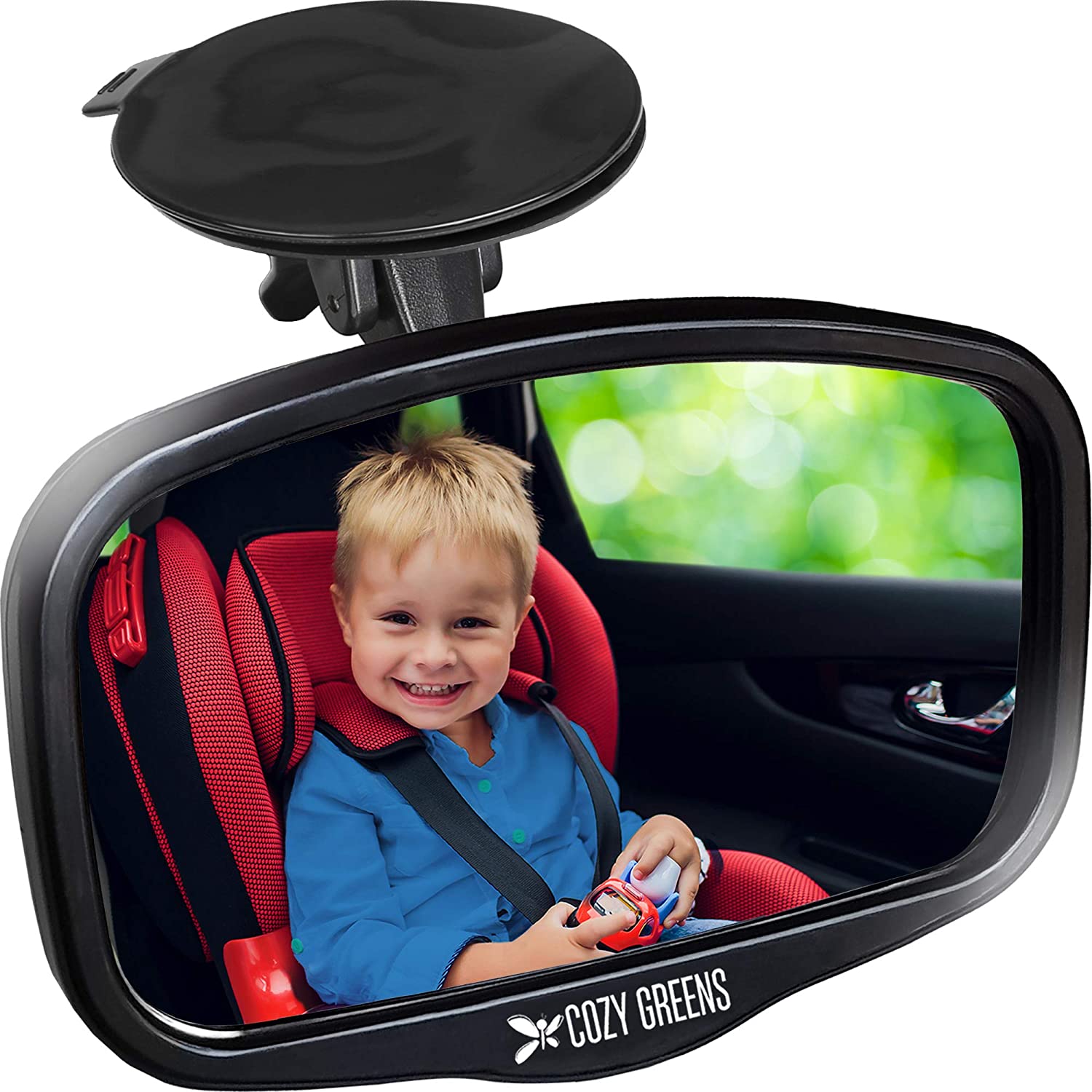 COZY GREENS Baby Car Mirror for Windshield