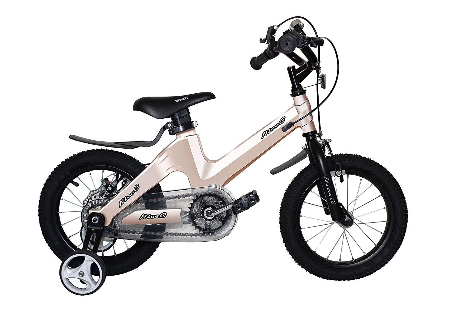 Nice C BMX Kids Bike with Dual Disc Brake for Boy and Girl 12-14-16-18 inch Training Wheels