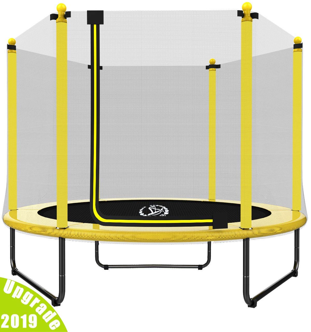 LANGXUN 60" Trampoline for Kids - 5ft Outdoor & Indoor Trampoline
