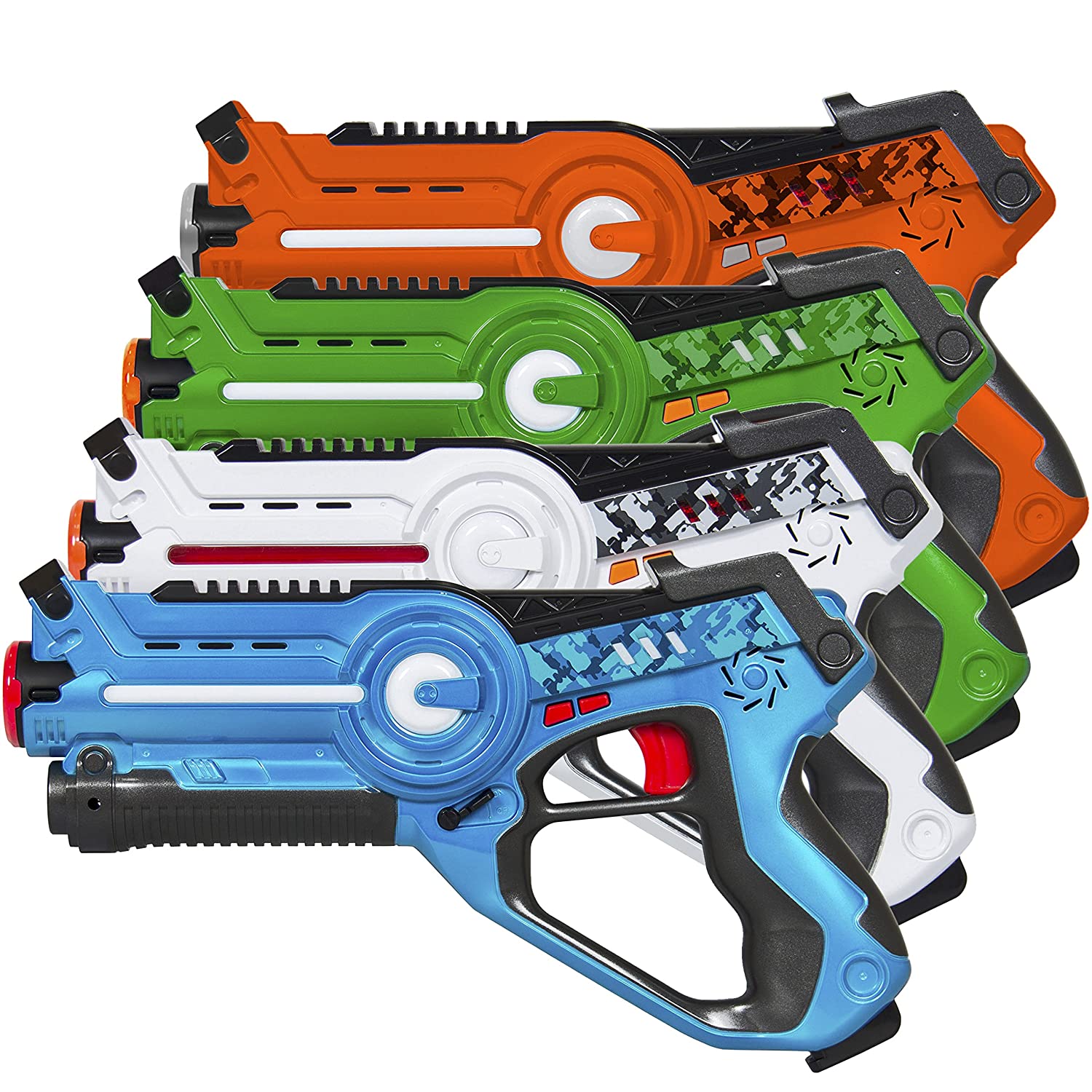 Best Choice Products Infrared Laser Tag Blaster Set for Kids & Adults w/ Multiplayer Mode