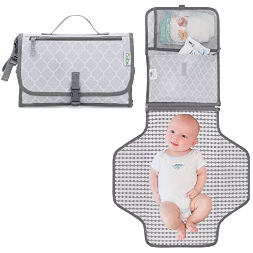 Baby Portable Changing Pad, Diaper Bag, Travel Changing Mat Station