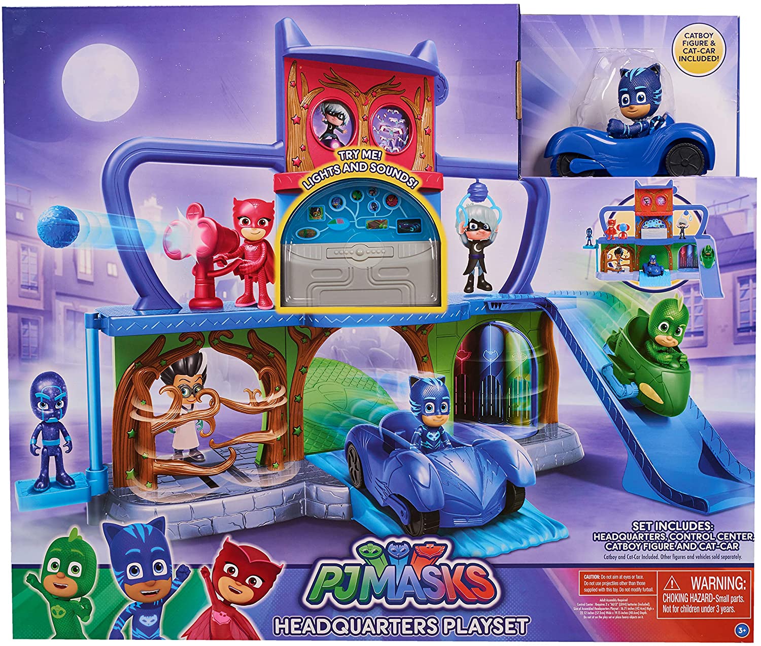 PJ MASKS Deluxe Headquarter Playset