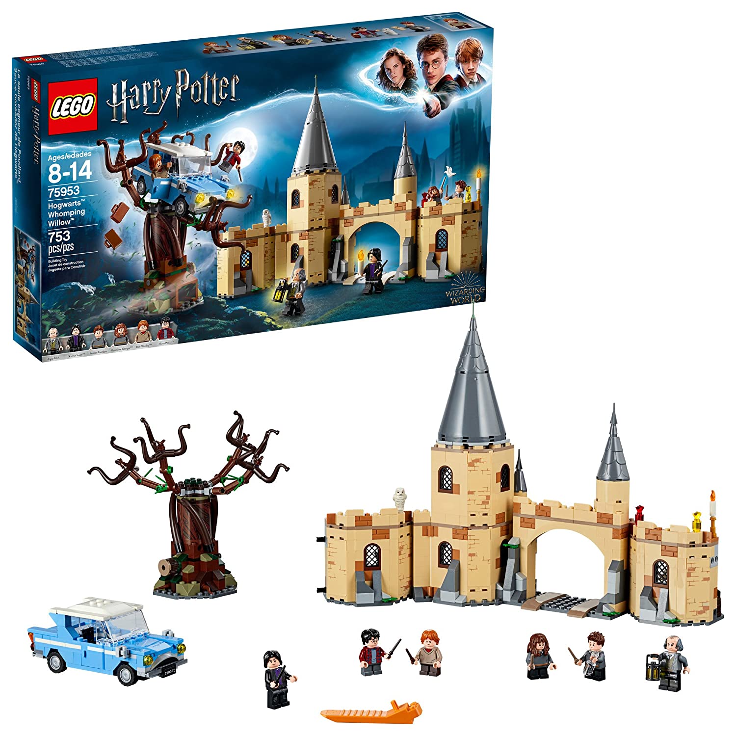 LEGO Harry Potter and The Chamber of Secrets Hogwarts Whomping Willow 75953 Magic Toys Building Kit,