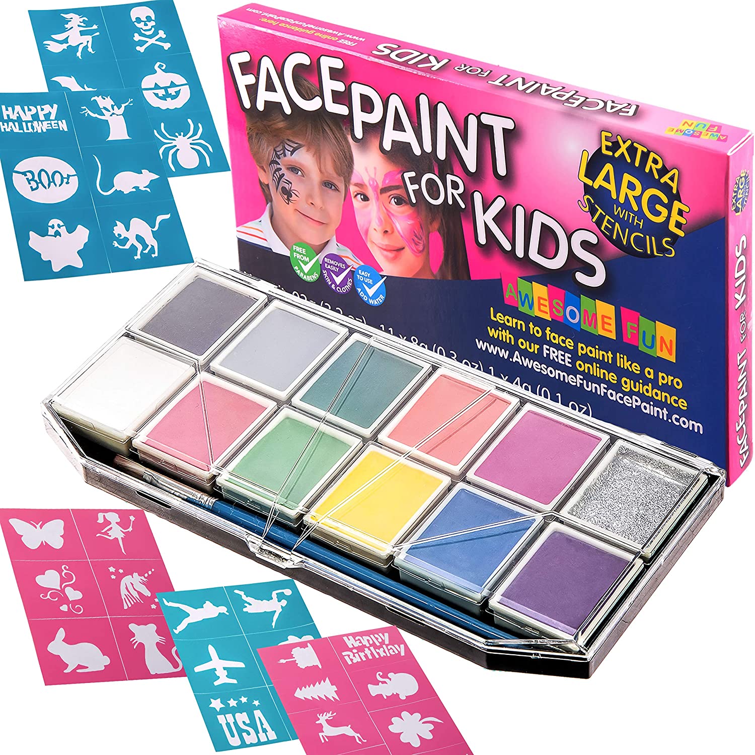 Halloween Face Paint for Kids