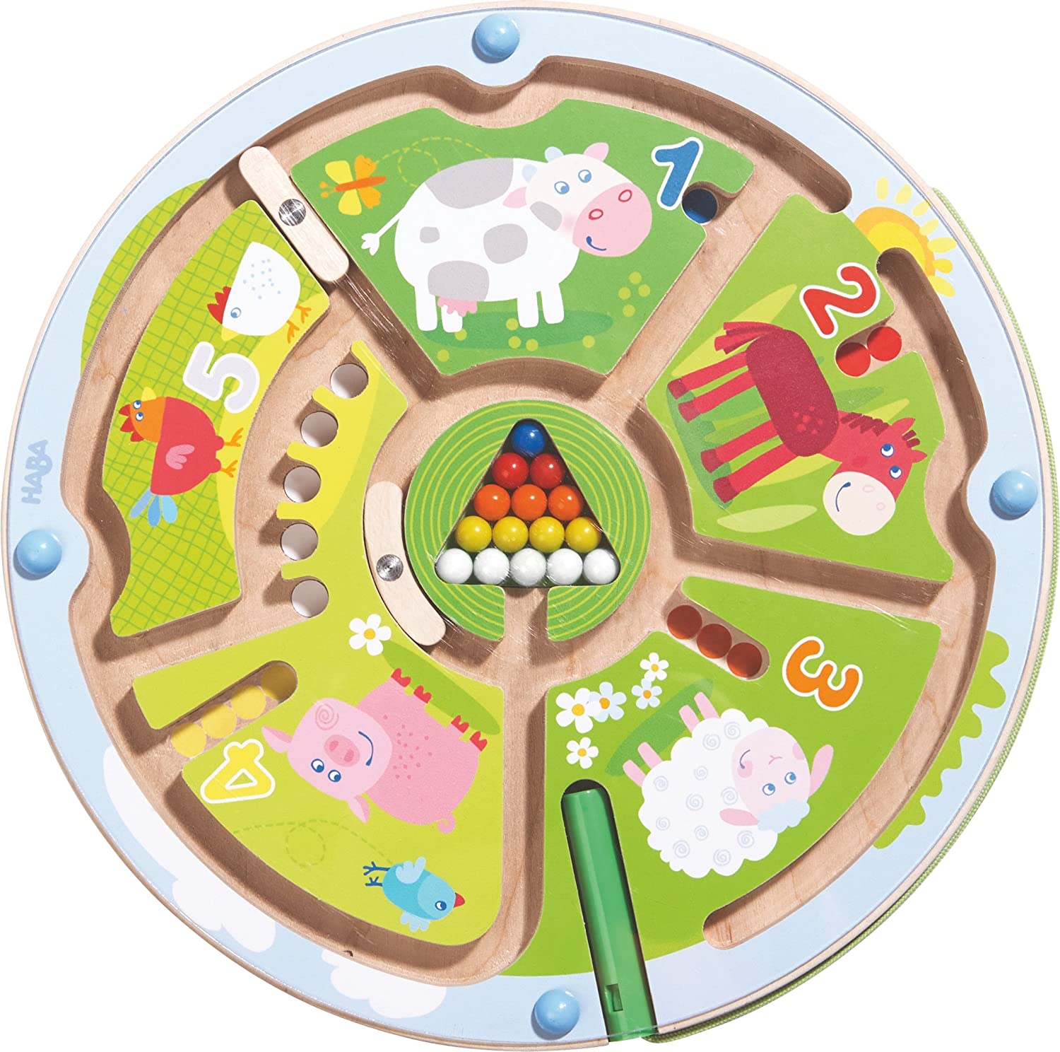 HABA Number Maze Magnetic Game STEM Toy