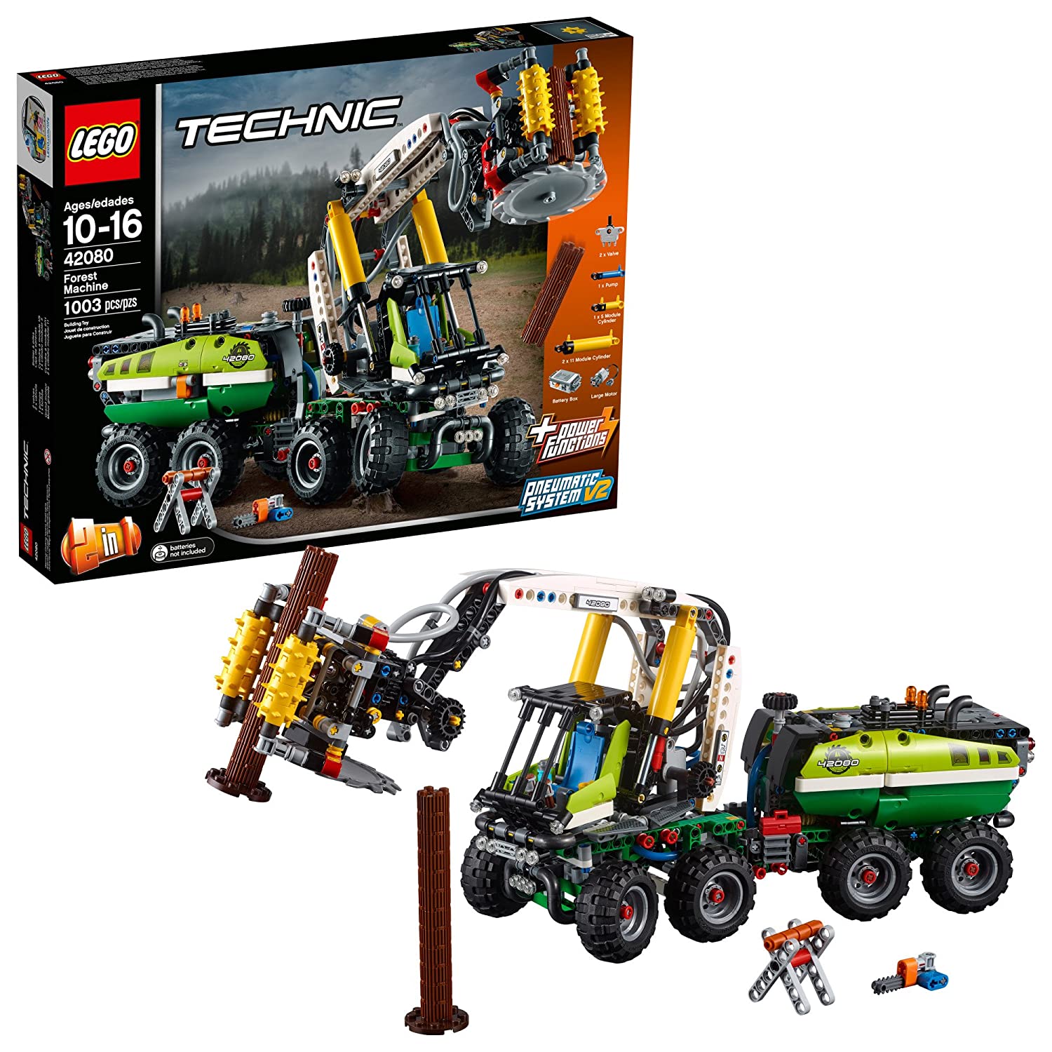 LEGO Technic Forest Machine 42080 Building Kit
