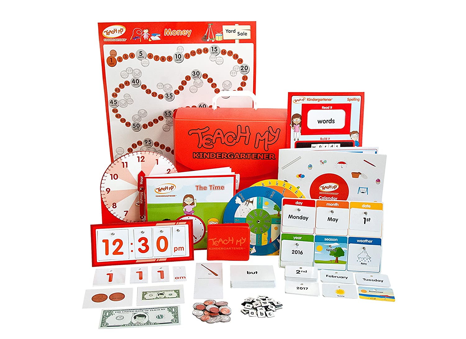 Teach My Kindergartener Deluxe Learning Kit