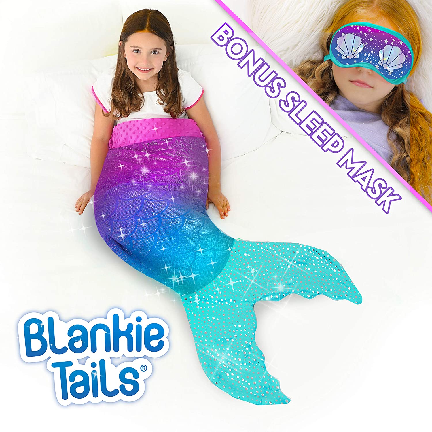 Top 11 Best Mermaid Tail Blankets for Kids Reviews in 2024 7