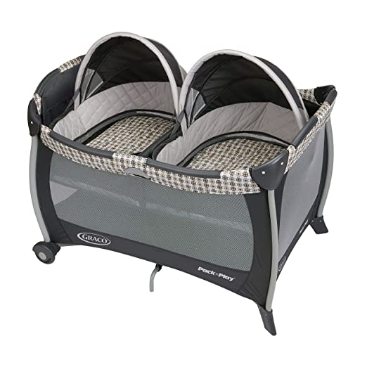 Graco Pack 'n Play Playard with Twins Bassinet, Vance, One Size