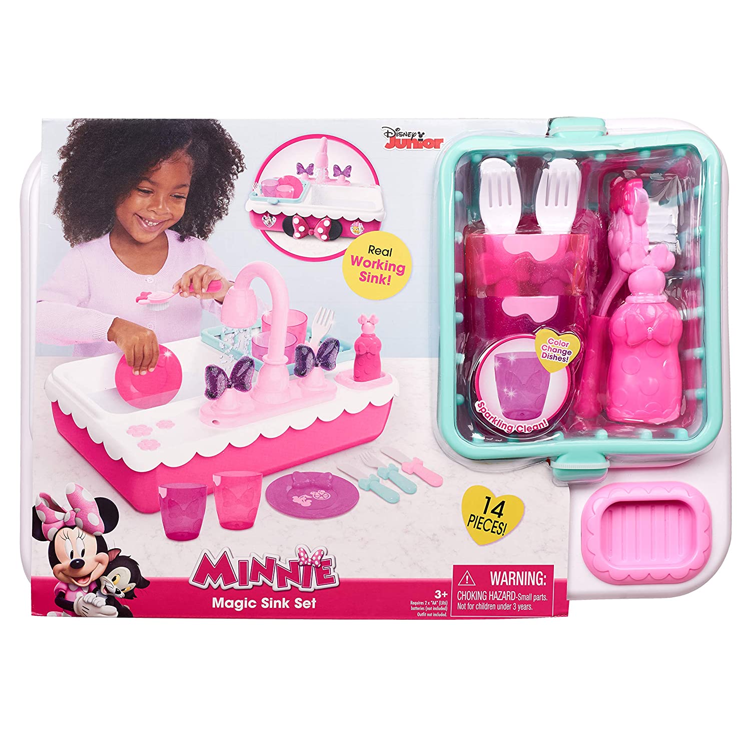 Minnie Happy Helpers Magical Sink, Pink