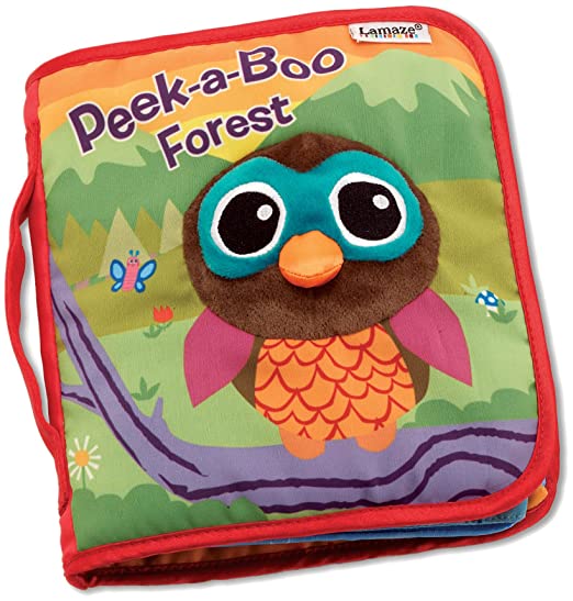 Lamaze Peek-A-Boo Forest, Fun Interactive Baby Book with Inspiring Rhymes and Stories