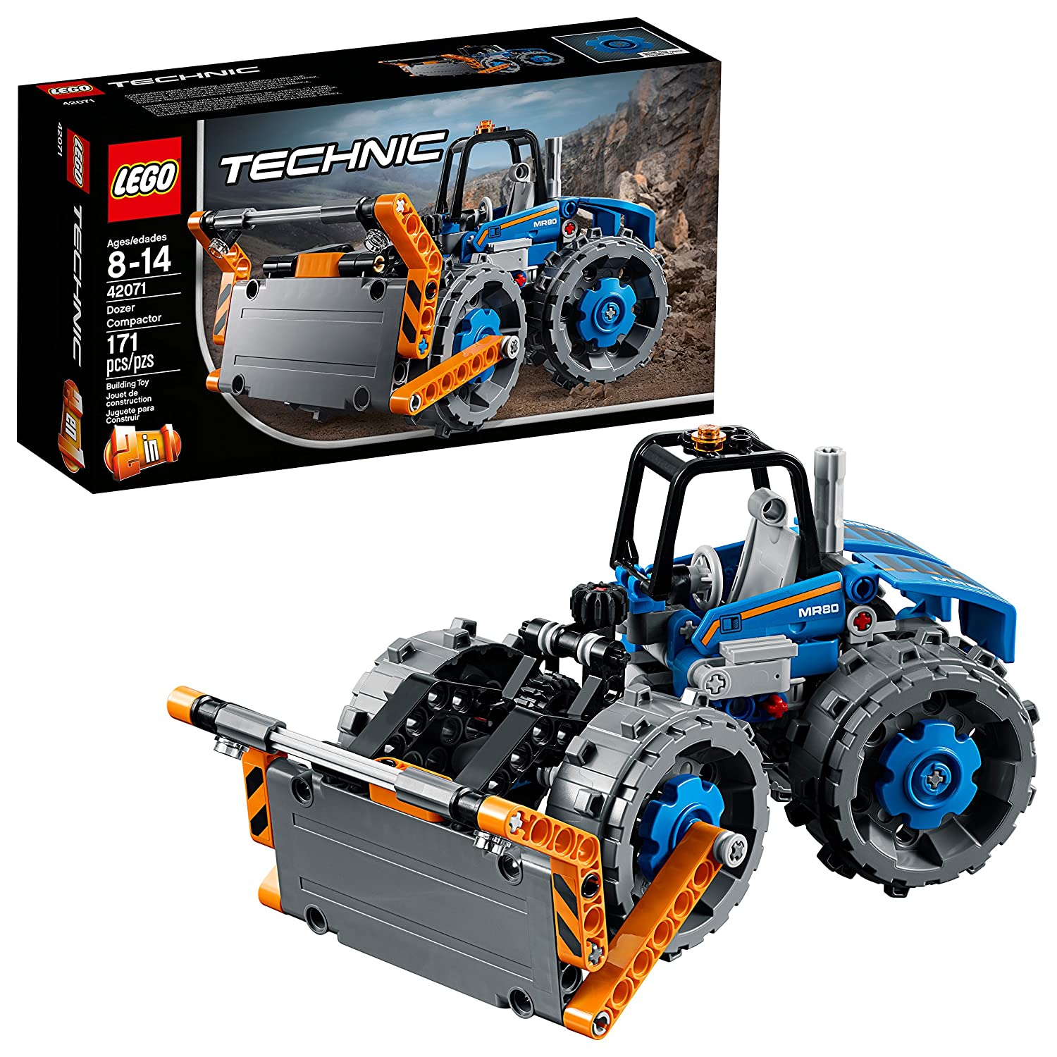 LEGO Technic Dozer Compactor 42071 Building Kit