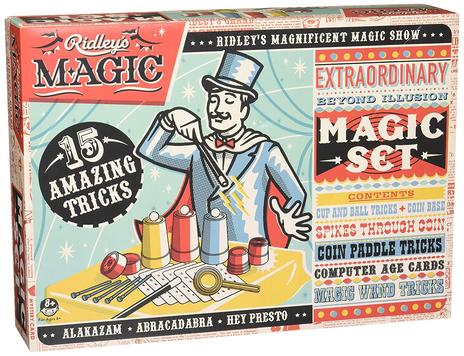 Ridley's Magic 15 Amazing Tricks Magic Set