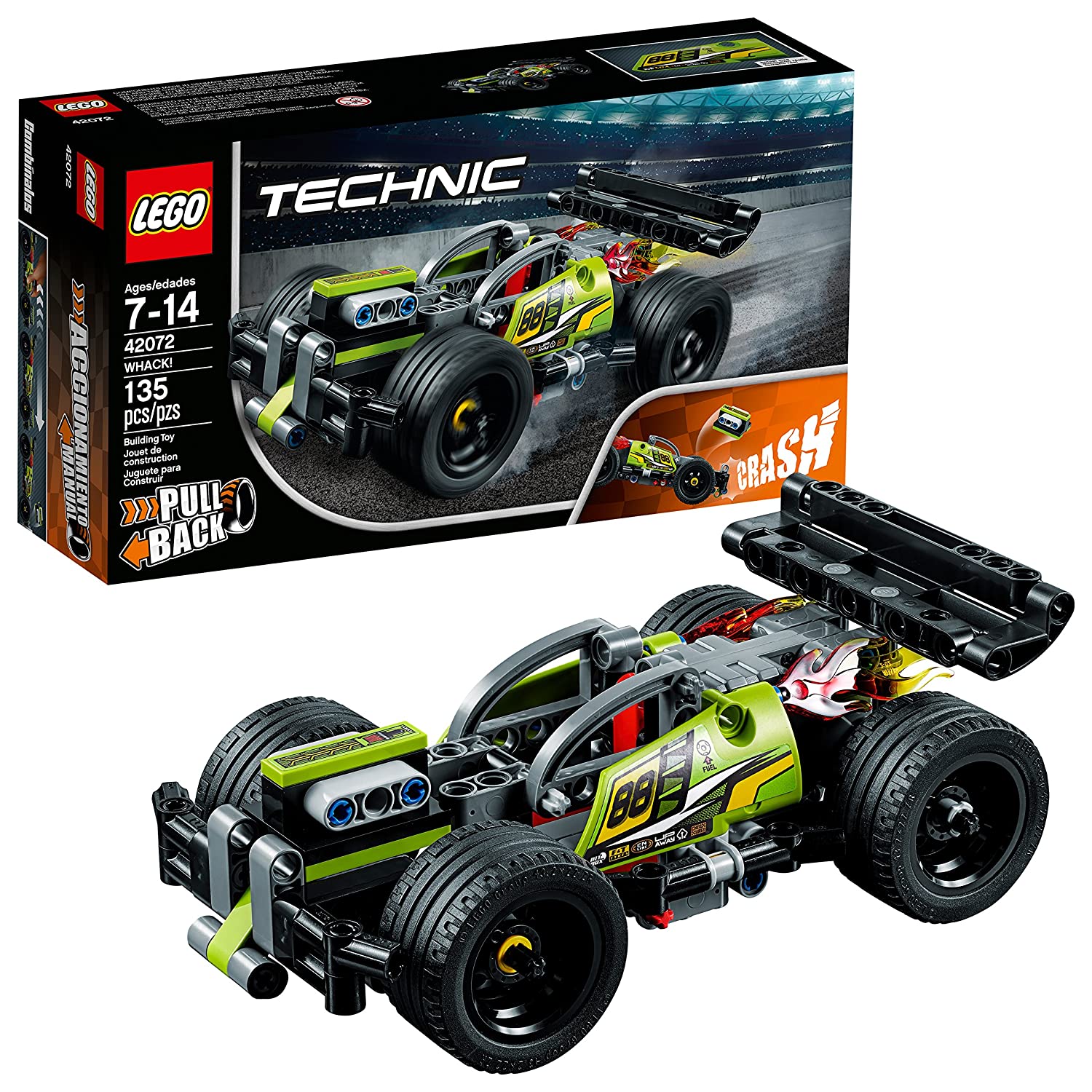 LEGO Technic WHACK! 42072 Building Kit (135 Pieces)