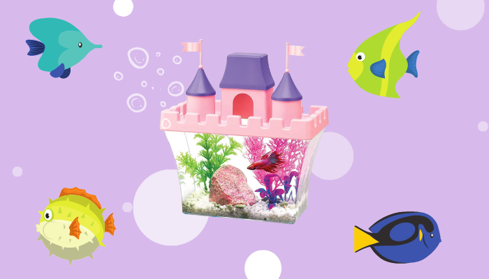 Aqueon Princess Castle Aquarium Kit