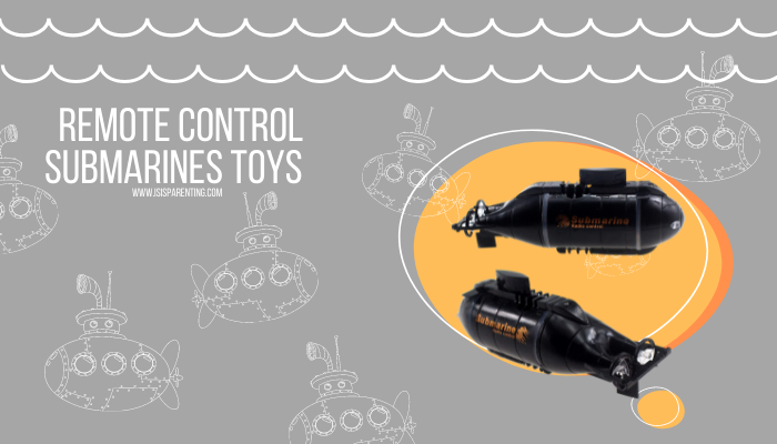 Careshine Mini RC Water Boat Toy Plastic Model Submarine