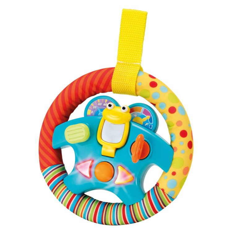 Steering Wheel Toy “My Little Driver” with Motion Sensors, Music, Lights and Sounds