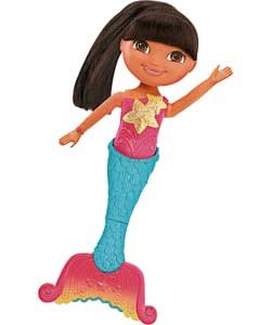 Dora The Explorer Dive And Swim Mermaid Dora Doll.