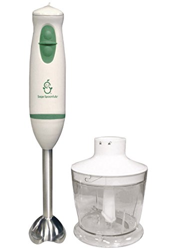 Baby Food Maker - Immersion Hand Blender and Food Processor - Puree & Blend By Sage Spoonfuls