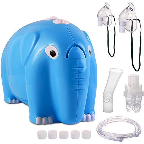Cool Mist Inhaler for Kids Compressor System Cool Mist Inhaler for Children [Cute Elephant]