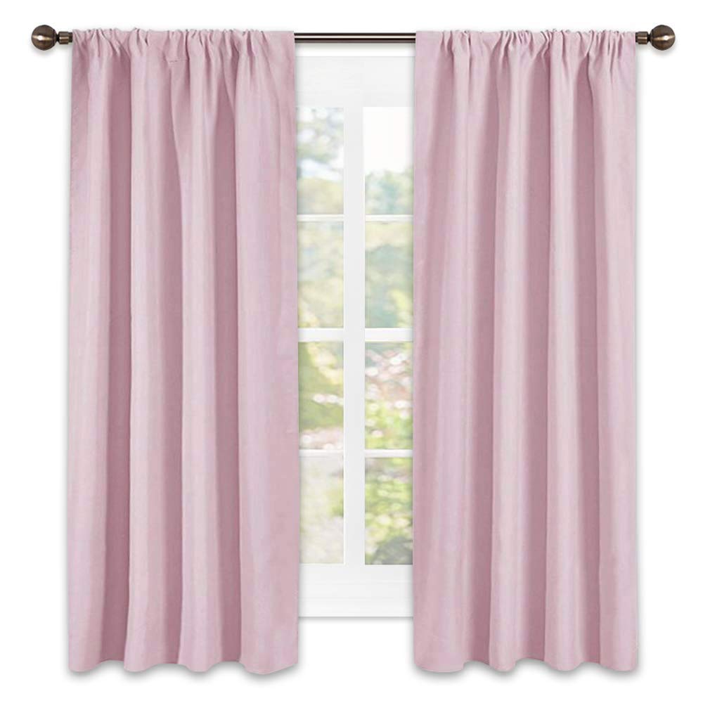 NICETOWN Room Darkening Curtains for Girls Room