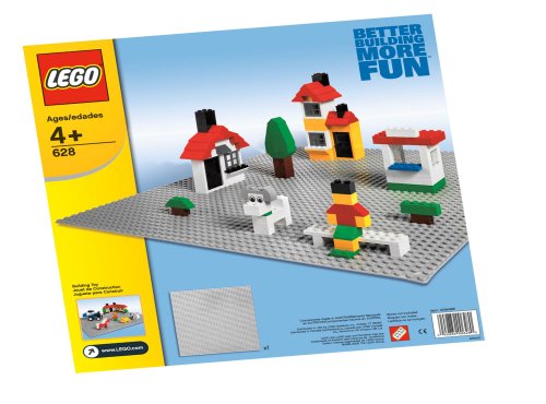 LEGO X-Large Gray Baseplate (628)