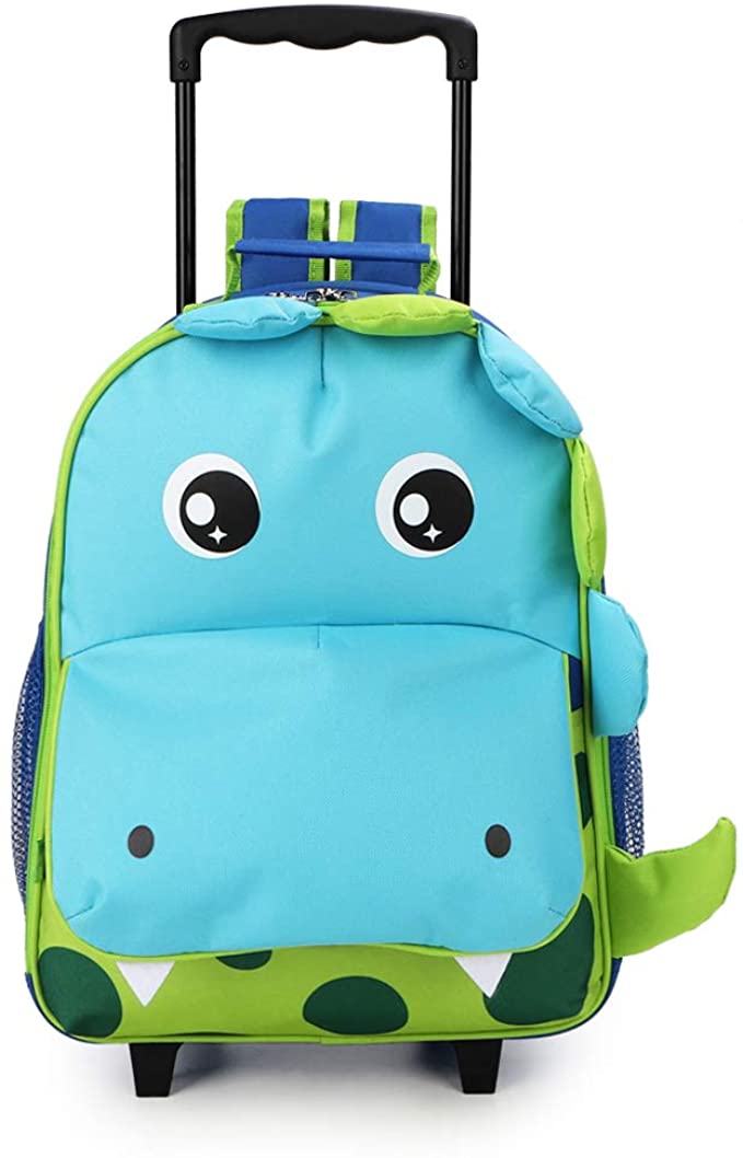 Yodo Zoo 3-Way Kids Rolling Luggage or Toddler Backpack with Wheels