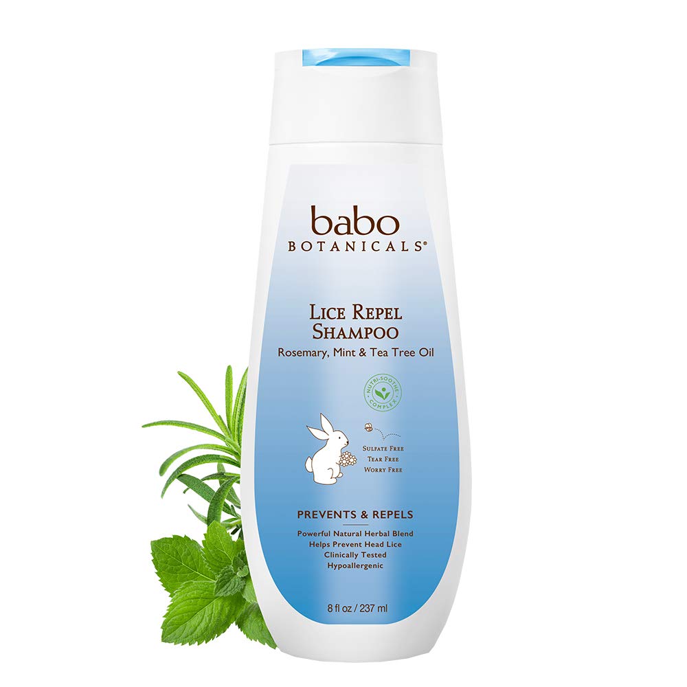 Babo Botanicals Lice Repel Shampoo, 8 Ounce