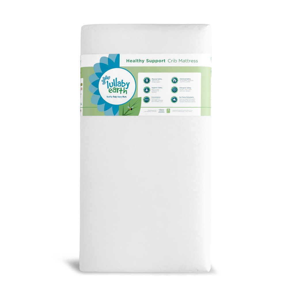 Lullaby Earth Non-Toxic Crib Mattress - Waterproof