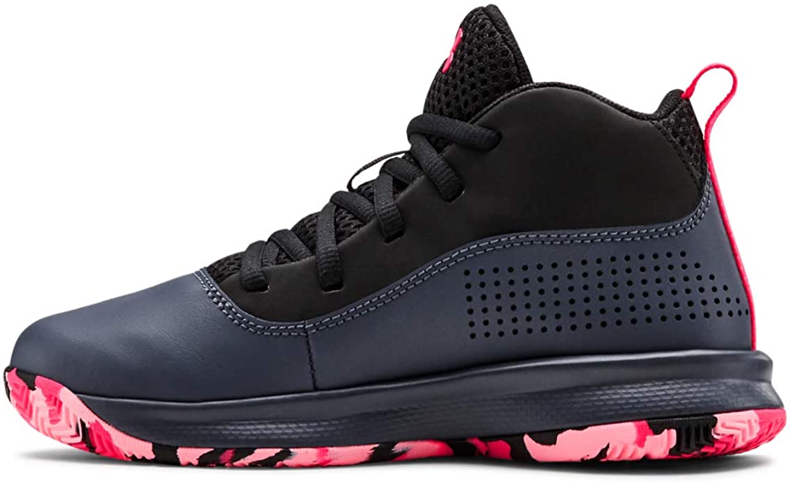 Under Armour Kids' Pre School Lockdown 4 Basketball Shoe