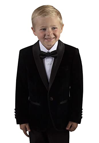 Tuxgear Boys Slim Fit Shawl Velvet Dinner Jacket