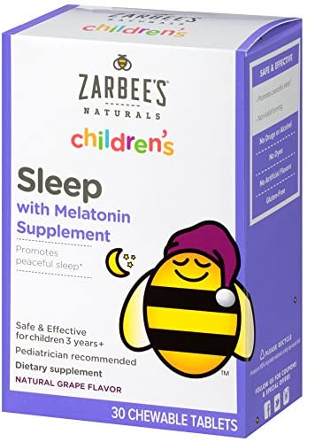 Zarbee's Naturals Children's Sleep with Melatonin Supplement